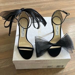 100% Authentic Jimmy Choo Aveline 100 High Heels Size 38